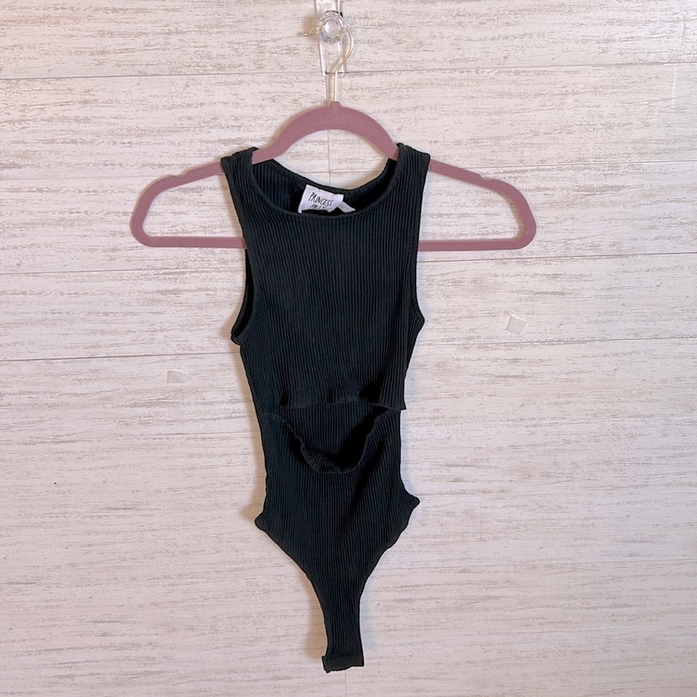 Princess Polly Open Belly BodySuit | SIZE 4